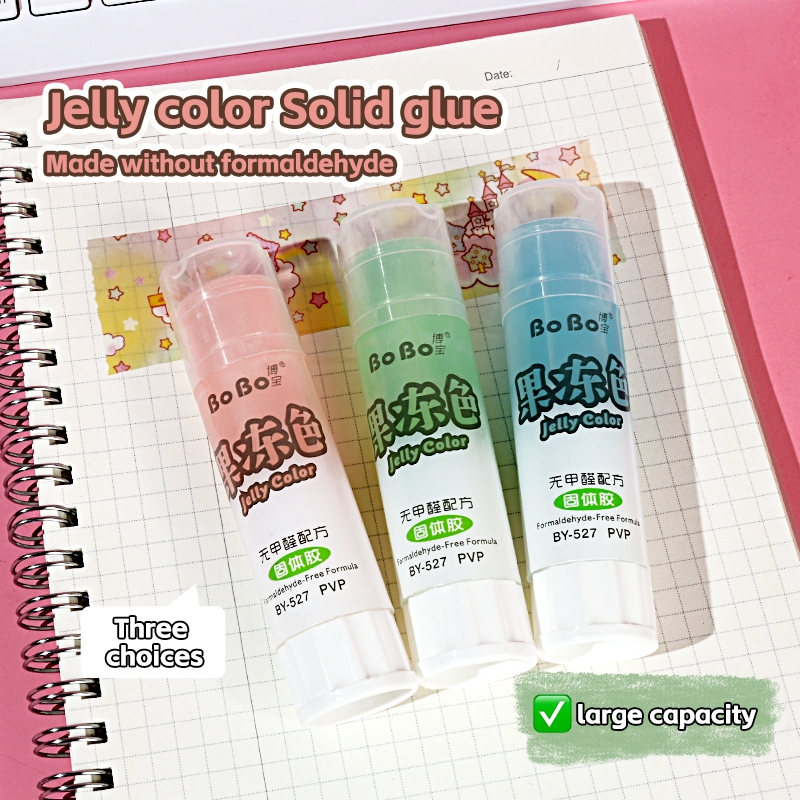 BY-527 PVP固体胶 15g学生专用环保固体胶 快速粘合 好用无味无甲醛详情2