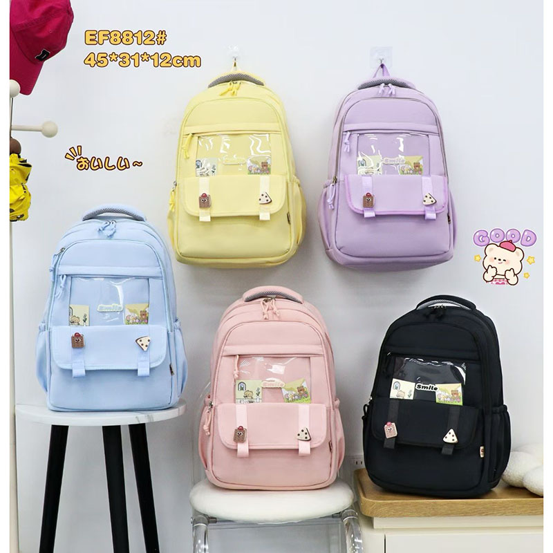 高中初中小学生书包儿童男女孩减负超轻儿童背包休闲书包套装书包学生双肩背包初中生书包详情5