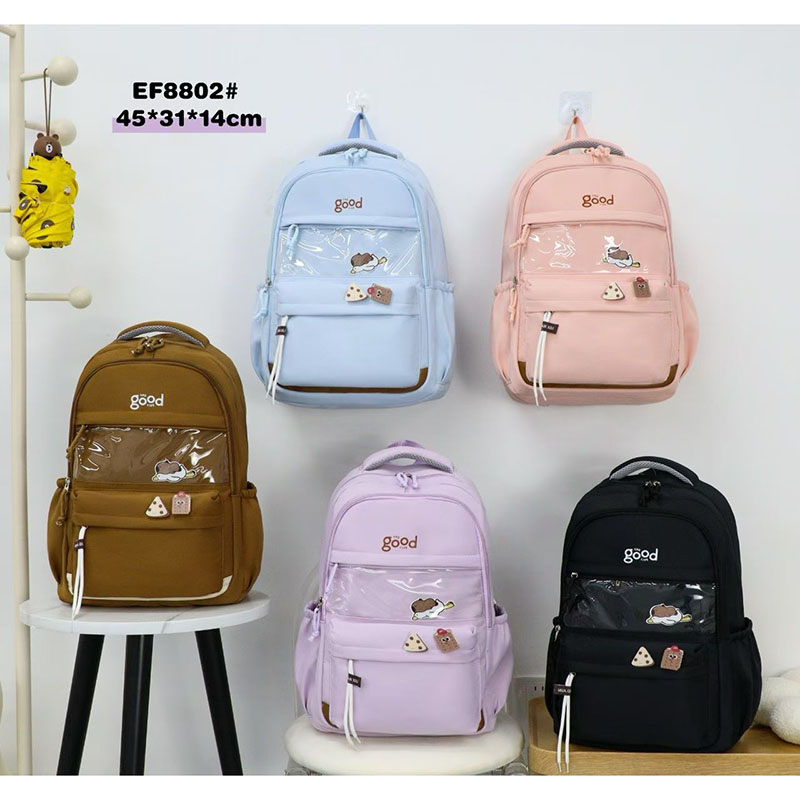 高中初中小学生书包儿童男女孩减负超轻儿童背包休闲书包套装书包学生双肩背包初中生书包详情2