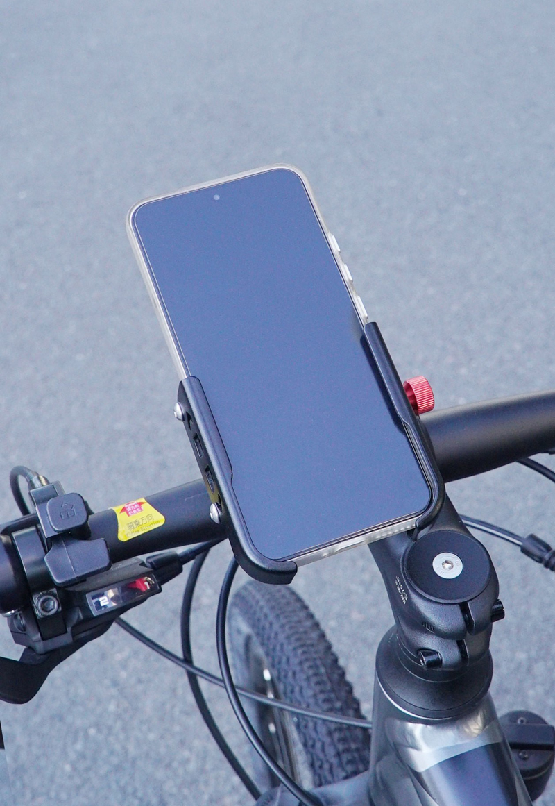 250207 aluminum alloy mobile phone stand, mountain bike aluminum alloy mobile phone bracket, mobile phone clamp seat, electric battery, motorcycle navigation mobile phone bracket pic 15
