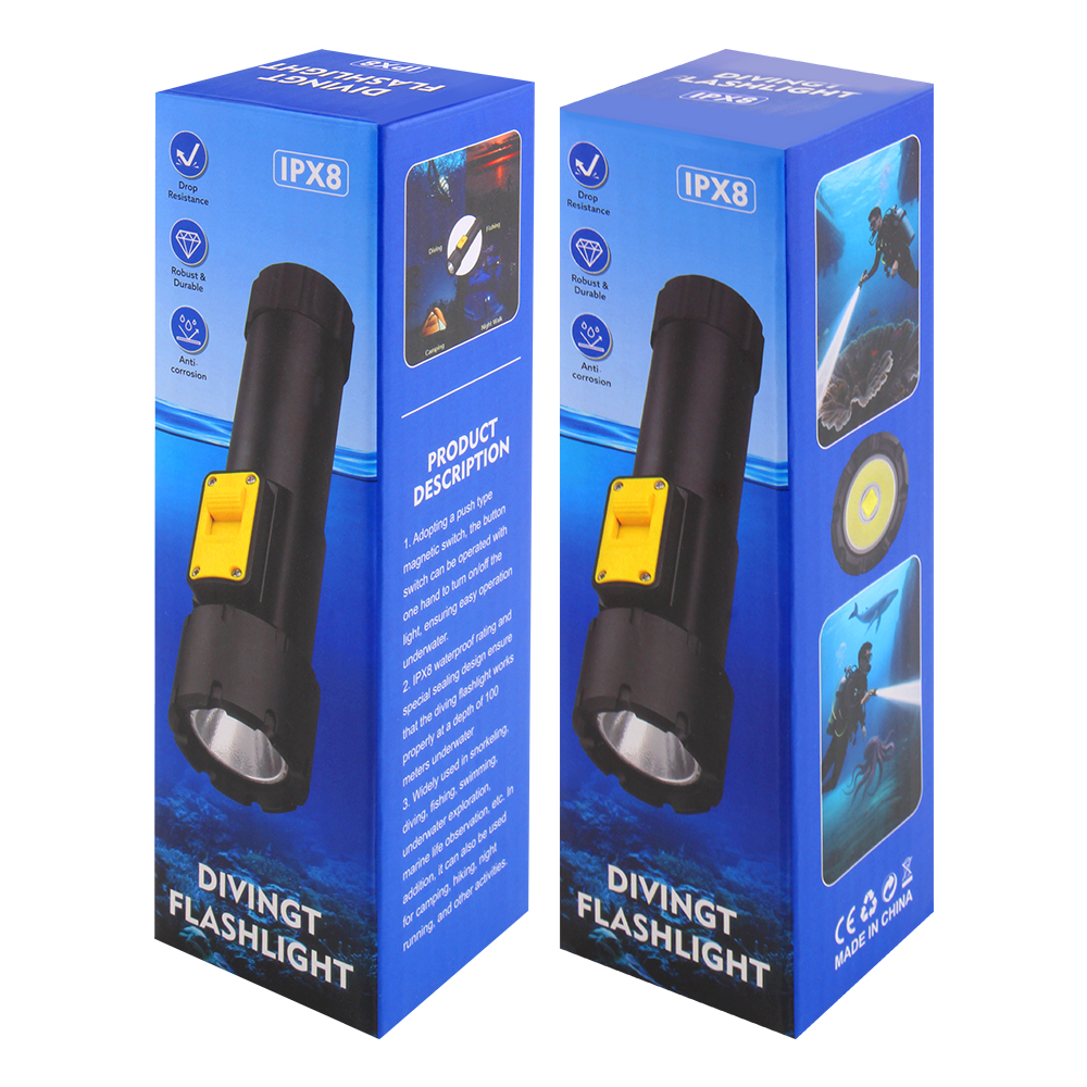 KINSACH Star Source Diving P70 LED Flashlight Application Scenario