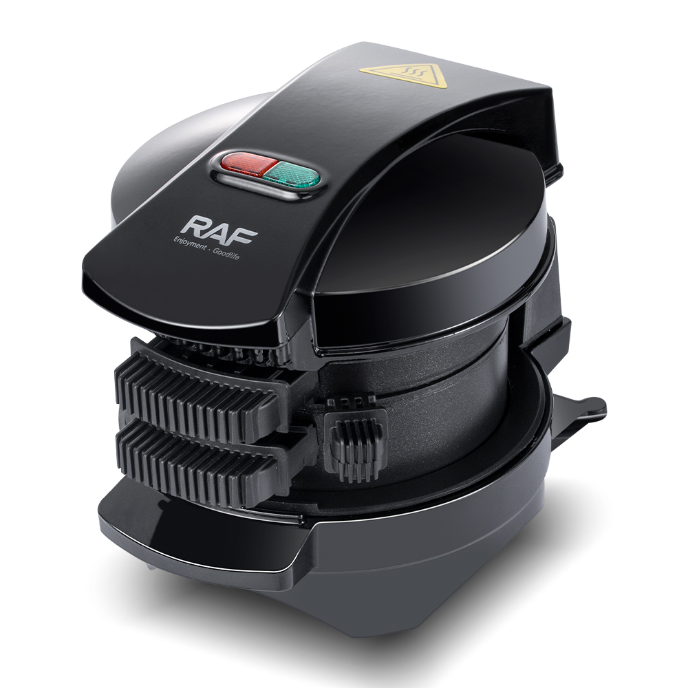 RAF European-style multi-functional sandwich bread machine, hamburger machine, frying and baking electric griddle, breakfast machine, steak machine, toaster pic 7