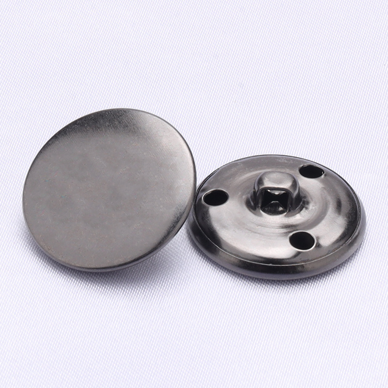 Four-button metal small chanel-style exquisite mother-and-child snap button light luxury down jacket accessories Specification image