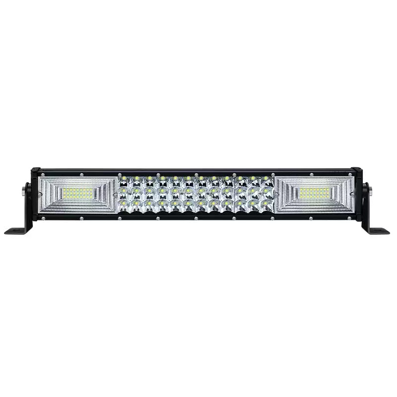 Car long strip lights, led spotlights, grille ultra-bright and strong light, truck 12-volt 24v flashing bumper lights, off-road vehicle roof headlights pic 1