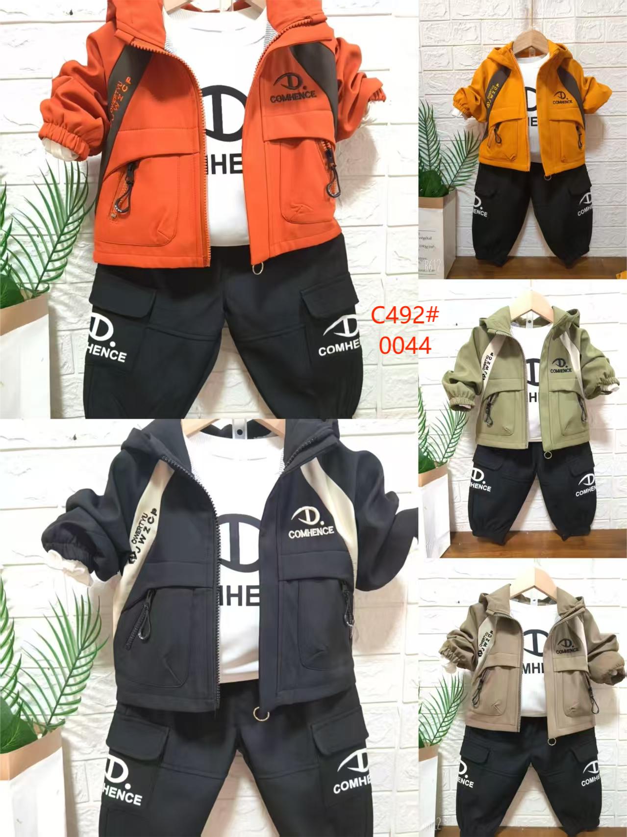 Children's clothing, girls' short sets, children's pajamas, summer warm clothes, men's autumn and winter children's martial arts clothes, casual sportswear 5 Item Picture