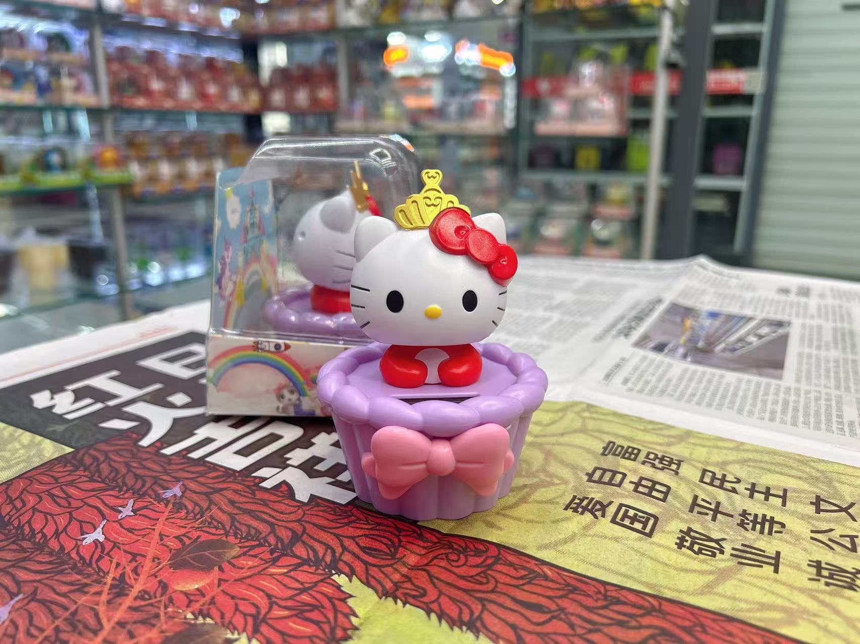 三丽鸥家族太阳能居家时光系列盲盒手办潮玩公仔摆件礼物批发可爱