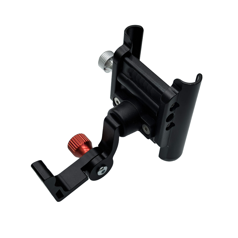 250208 upright bicycle aluminum alloy mobile phone stand, mountain bike aluminum alloy bowl set cover, upright mobile phone stand, navigation stand, takeout mobile phone clip Item Picture