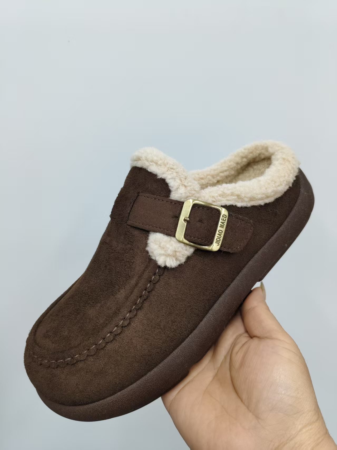New winter style of 2011, fashionable, comfortable, trendy, warm, anti-slip, indoor and outdoor dual-purpose cotton slippers for women, size 36_40 details Picture