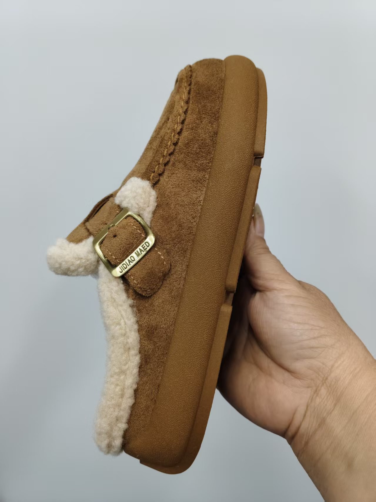 New winter style of 2011, fashionable, comfortable, trendy, warm, anti-slip, indoor and outdoor dual-purpose cotton slippers for women, size 36_40 detail image 8