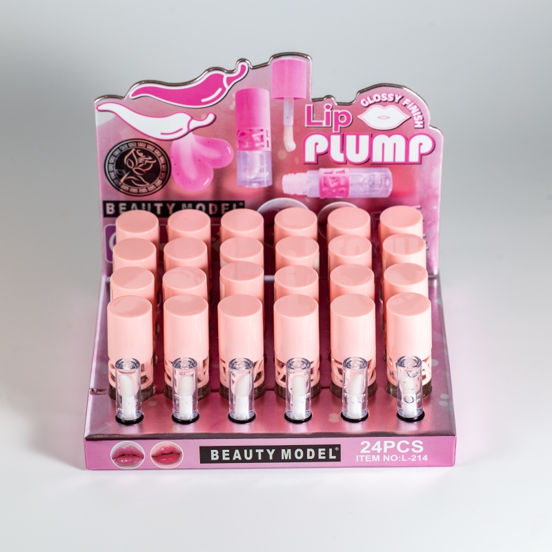 少女粉色丰满唇彩光镜面果冻唇彩滋润唇油亮泽唇油自然持久保湿唇釉带试用装BEAUTY MODEL