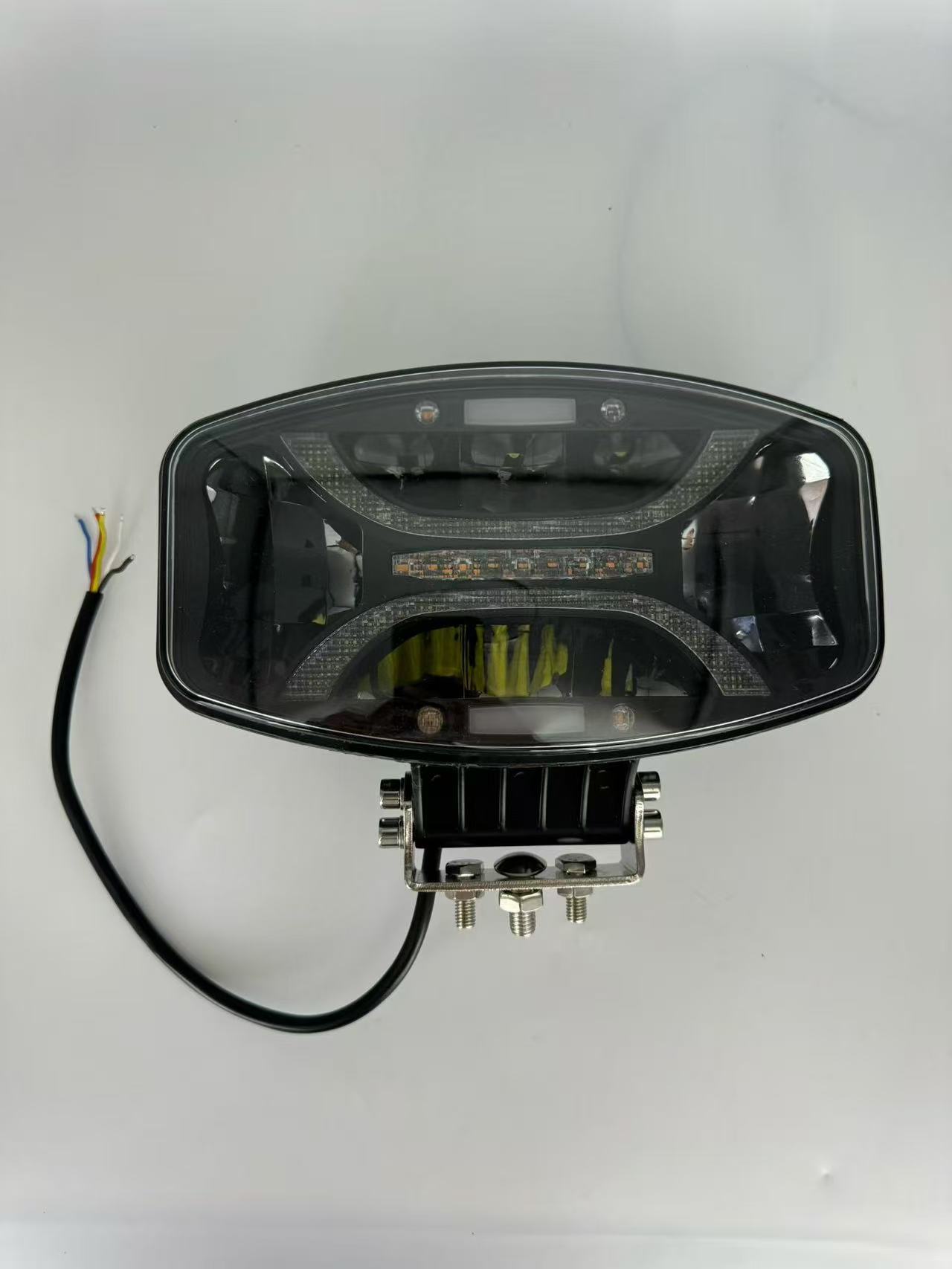 卡车9寸大货车灯大功率led工作灯探照灯欧卡沙滩车越野车前照灯产品图