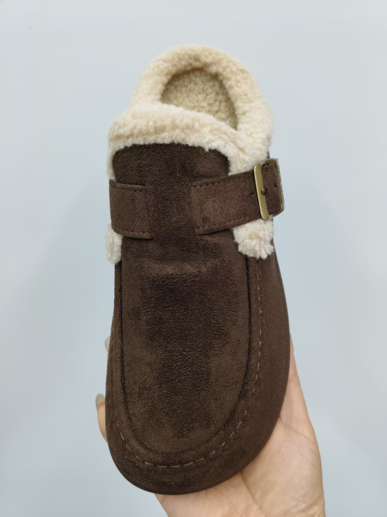 New winter style of 2011, fashionable, comfortable, trendy, warm, anti-slip, indoor and outdoor dual-purpose cotton slippers for women, size 36_40 detail image 4