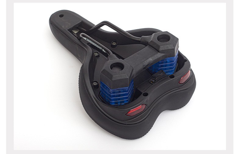 Q3ST-1, Q3ST-2 saddles (with lights), enlarged bicycle saddles with lights, mountain bike seat cushions, bicycle seat cushions, seat cushion bags pic 7