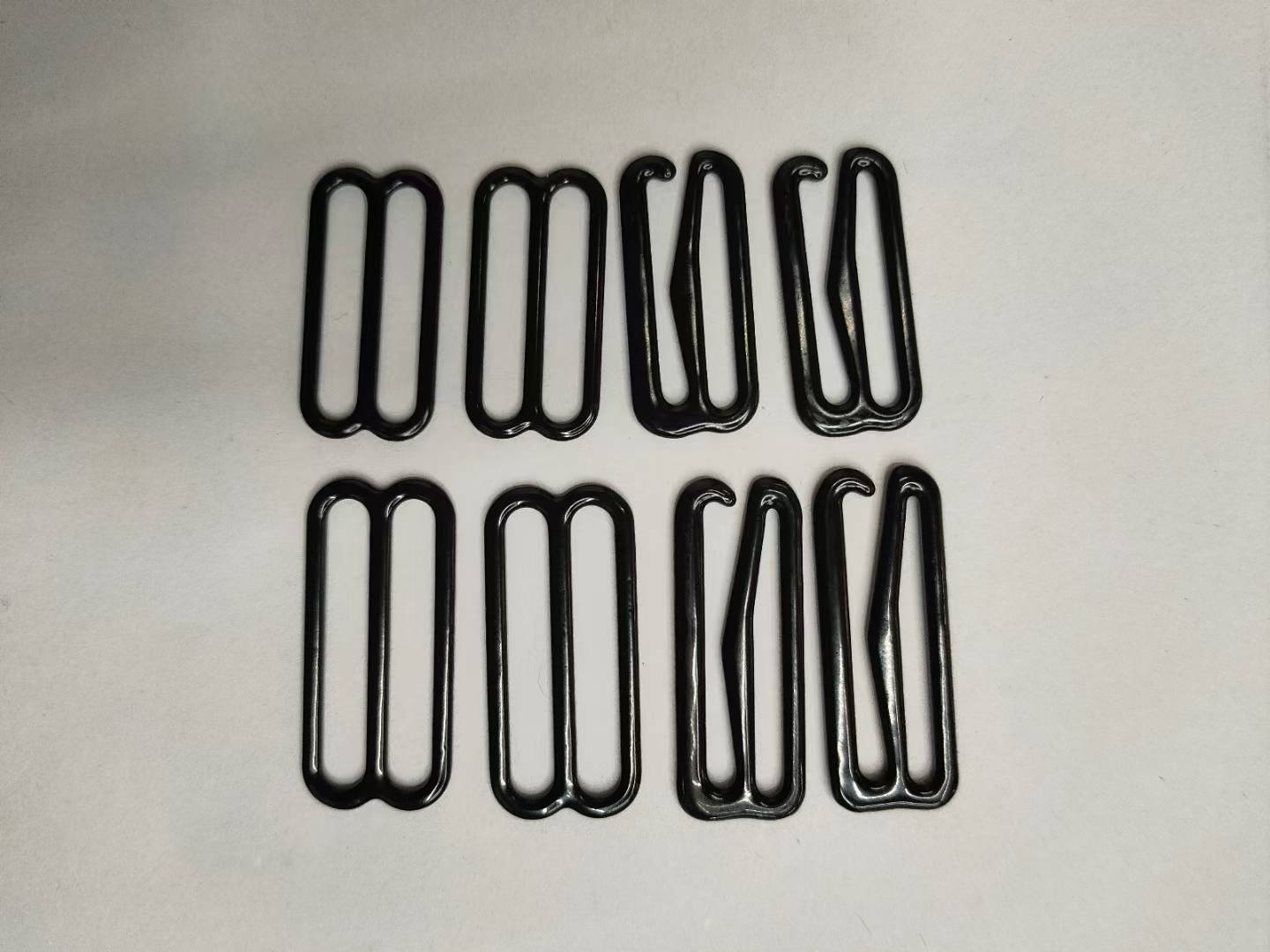 2.0-2.5CM帽子可调节松紧带扣夏季爆款黑色合金89扣专用帽带扣厂