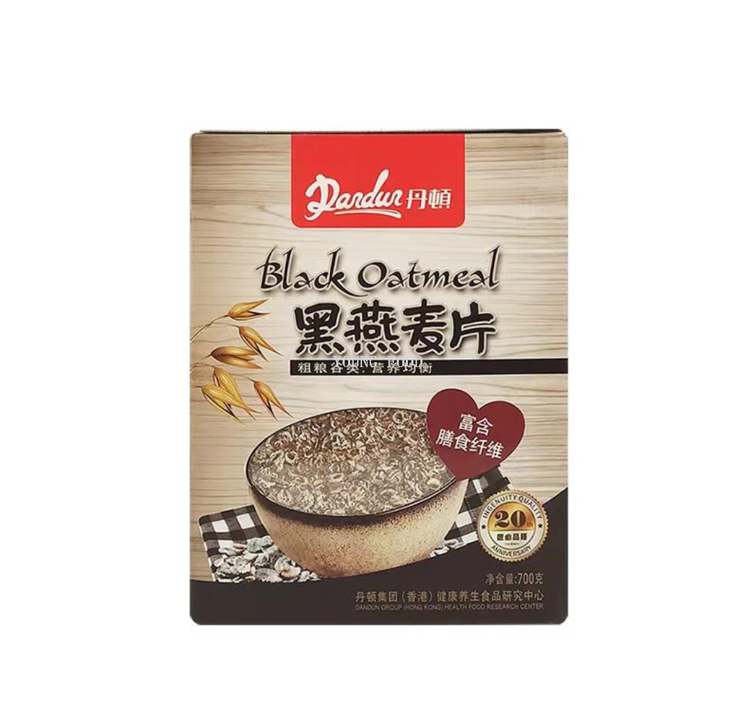 包邮丹顿黑麦燕麦700g BICKBIM休闲零食高纤营养早餐代餐速食免煮详情6