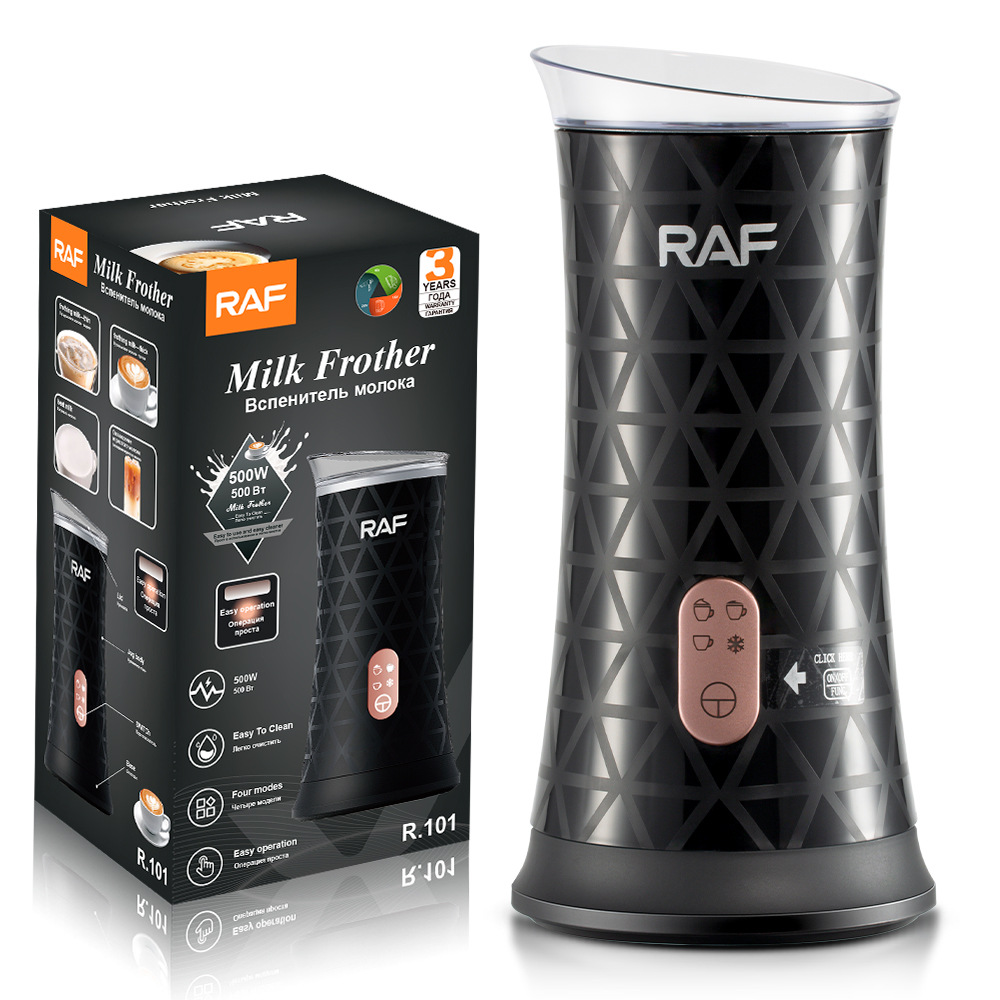 RAF European standard cross-border electric coffee brewer, latte art hot milk machine, coffee heating Turkish coffee R.101 Application Scenario