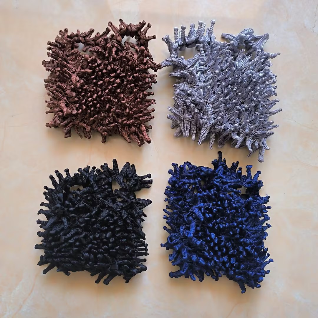 Sea urchin bag, durian bag slices, original, pure handcrafted, alternative bag, fashionable women's bag, multi-functional handbag, women's casual, versatile, trendy, lightweight, large capacity detail image 15