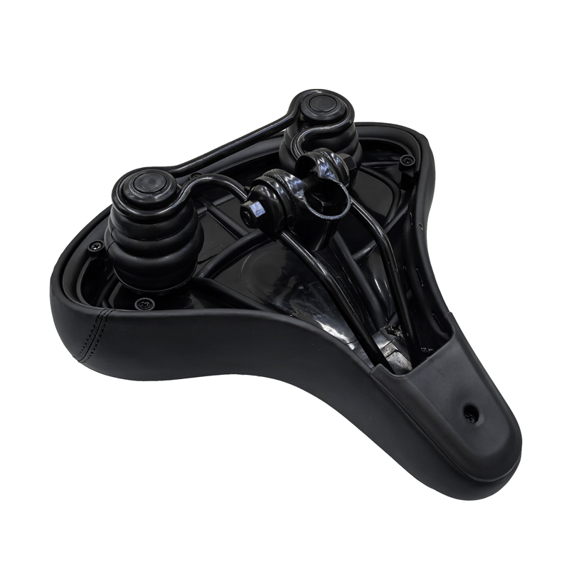 2407 grid large saddle, enlarged bicycle saddle, mountain bike seat cushion saddle, bicycle seat cushion, bike seat cushion bag Item Picture