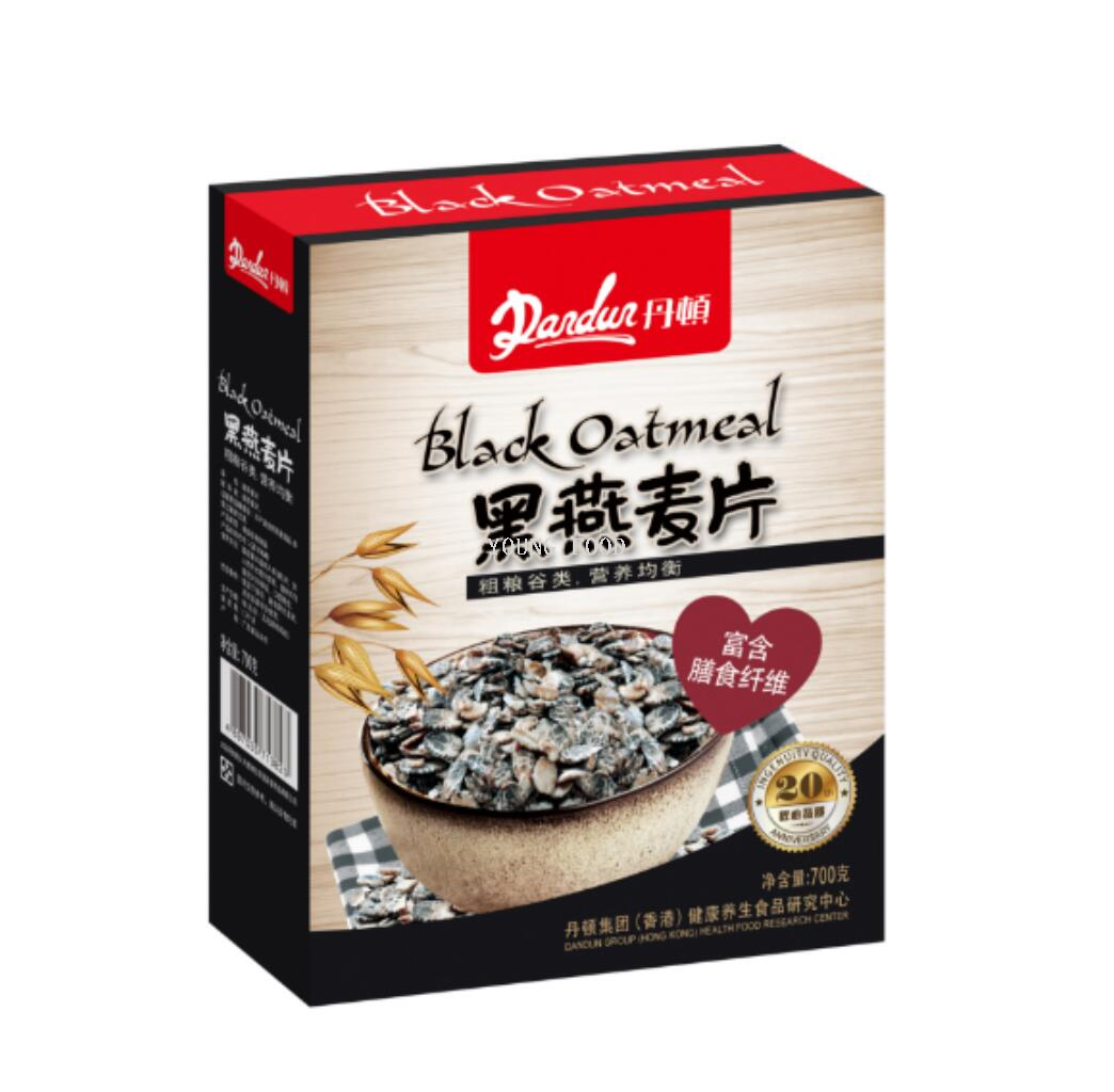 包邮丹顿黑麦燕麦700g BICKBIM休闲零食高纤营养早餐代餐速食免煮详情7