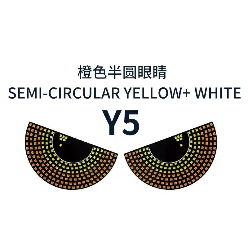 汽车表情灯遥控动态灯汽车LED恶魔之眼USB免接线灯车载细节图