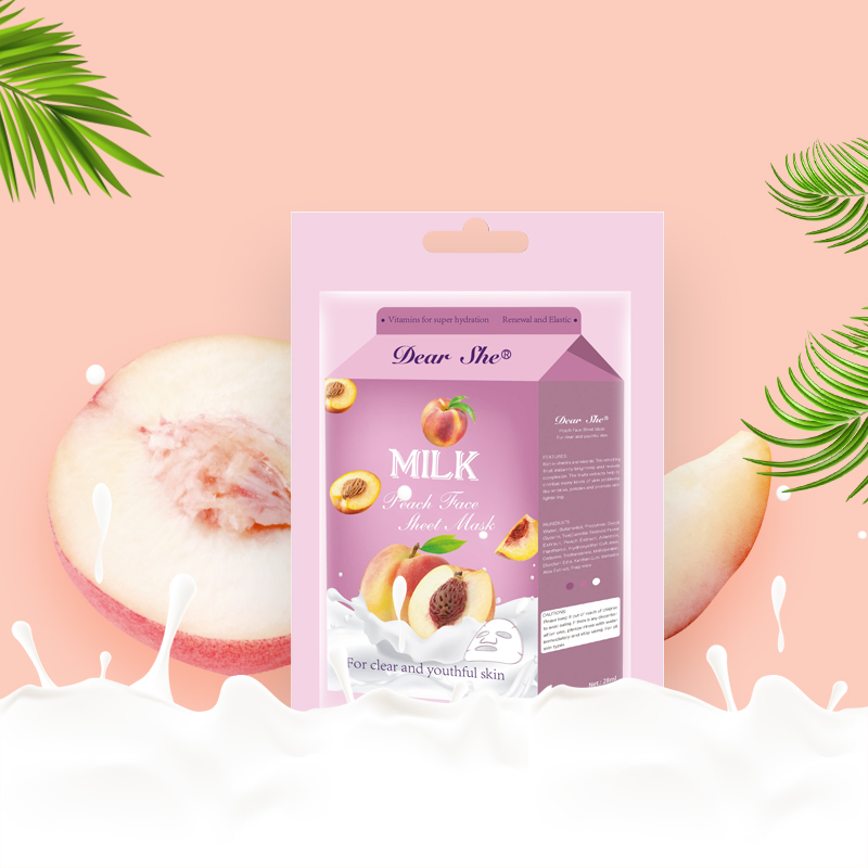 Dear she Fruit Mask, Peach Brightening Moisturizing Mask, cross-border export wholesale, customizable Item Picture