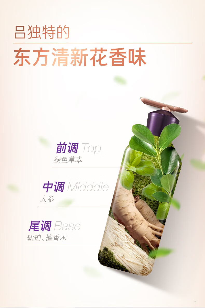 包邮！韩国进口紫吕护发乳洗发水400ml WASH AWAY THE YEARS个清详情11