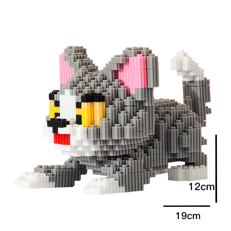 积木益智玩具  DIY动画人物拼装  科教积木套装  适合儿童创意搭建礼物赠送品详情图5