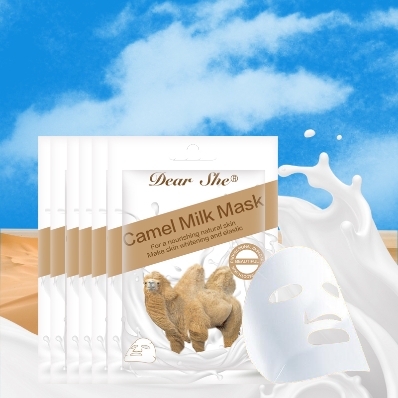 Dear she Camel Milk Moisturizing, Brightening, Elastic and Moisturizing Facial Mask Manufacturer Wholesale Customization Item Picture