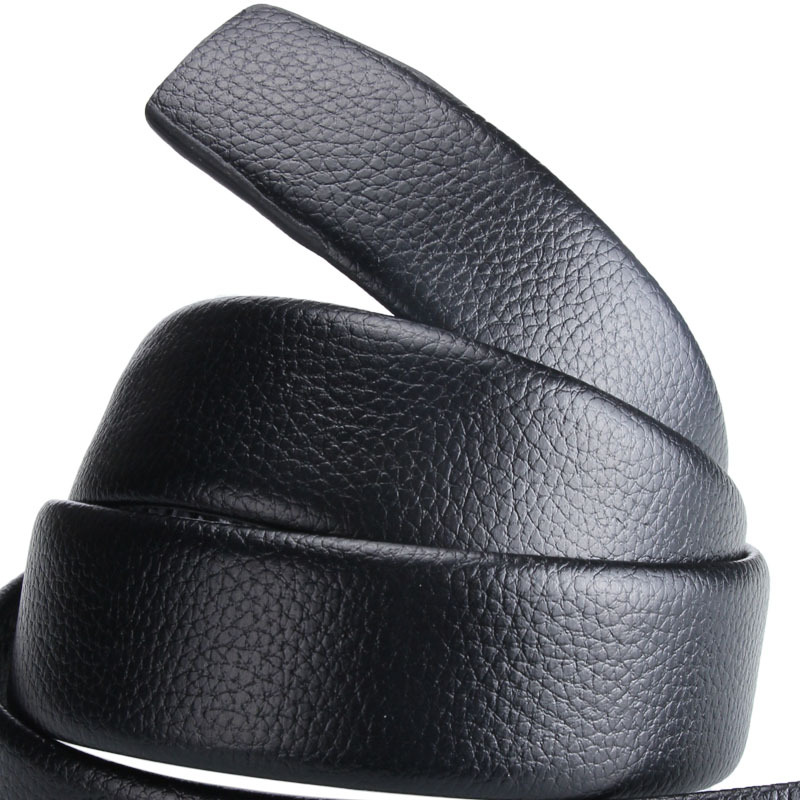 A large number of popular black sports car automatic buckle men's belt with edge straps in stock. One-stop shipping on Toutiao and Douyin Item Picture