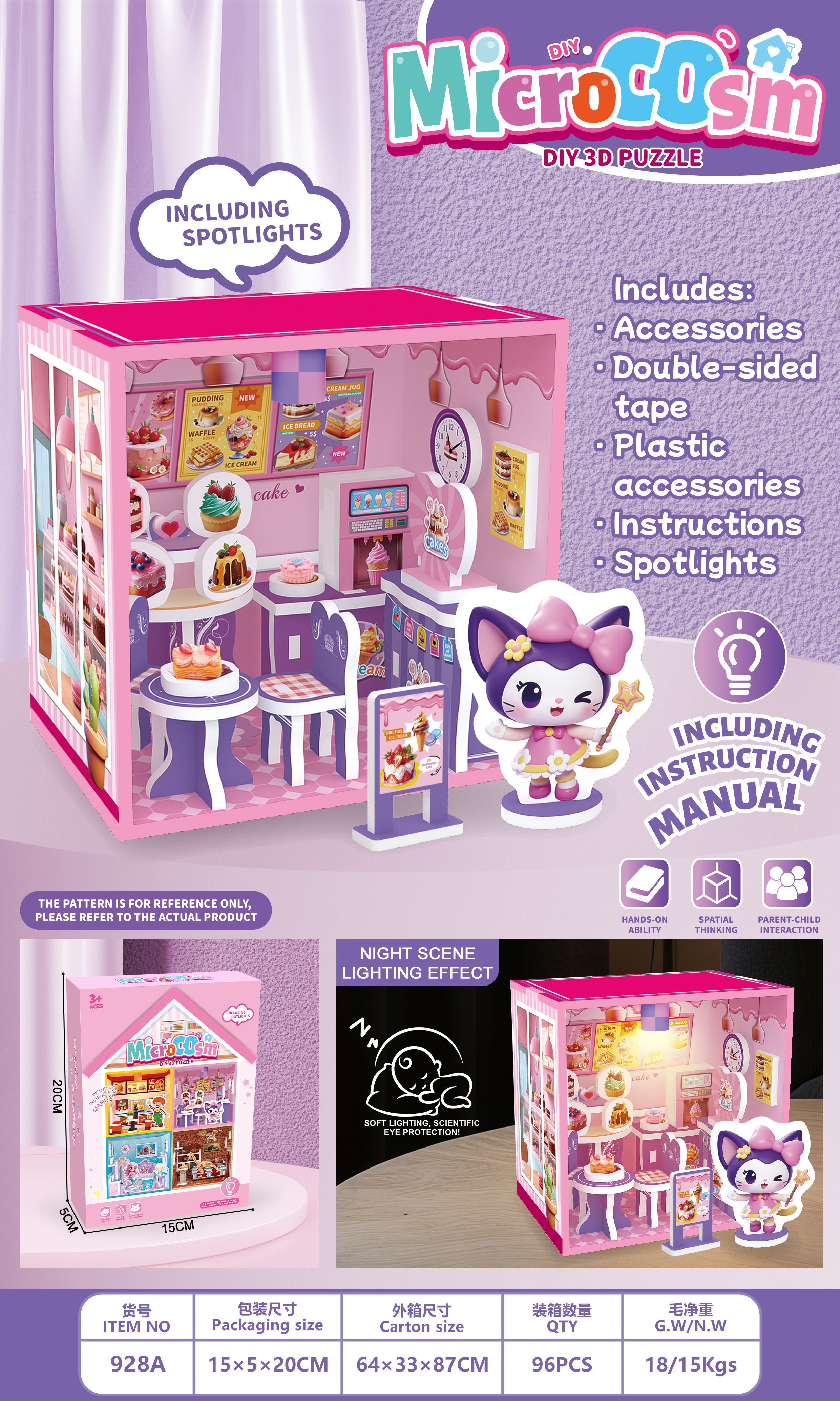 "Microscopic Little World Dessert Shop Lighting Series Item Picture
