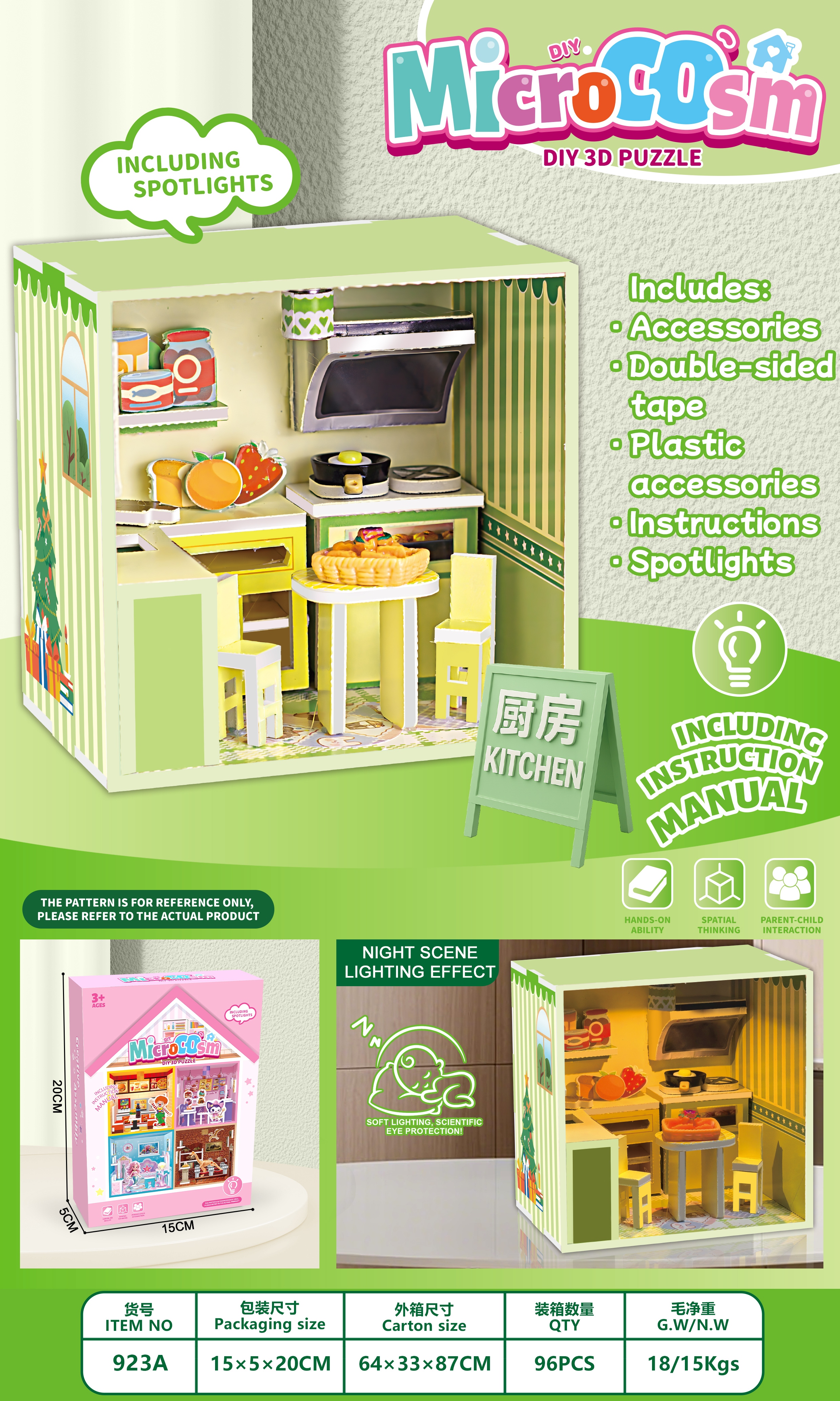 "Microscopic Little World Kitchen Lighting Series Item Picture