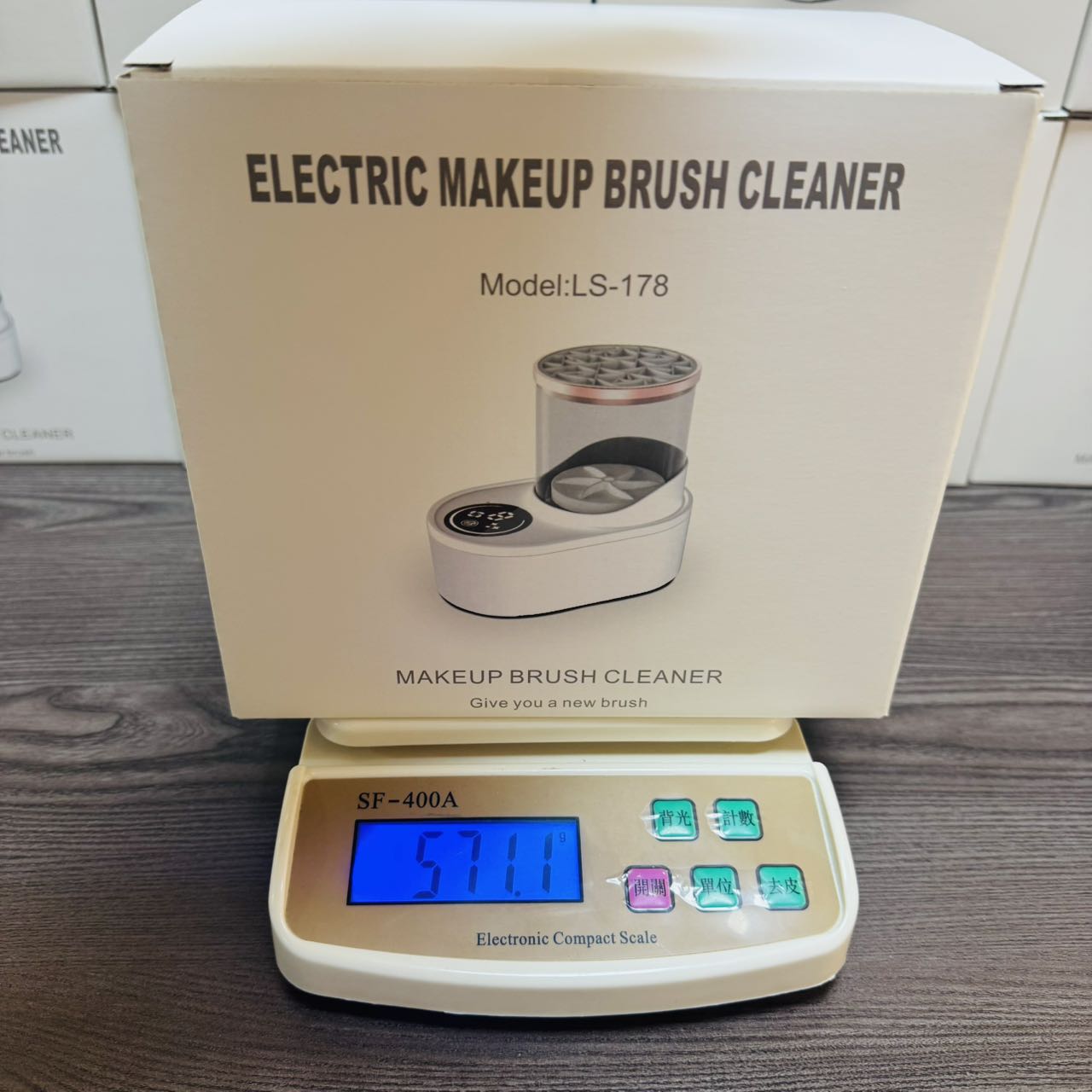 Electric beauty brush cleaner Item Picture