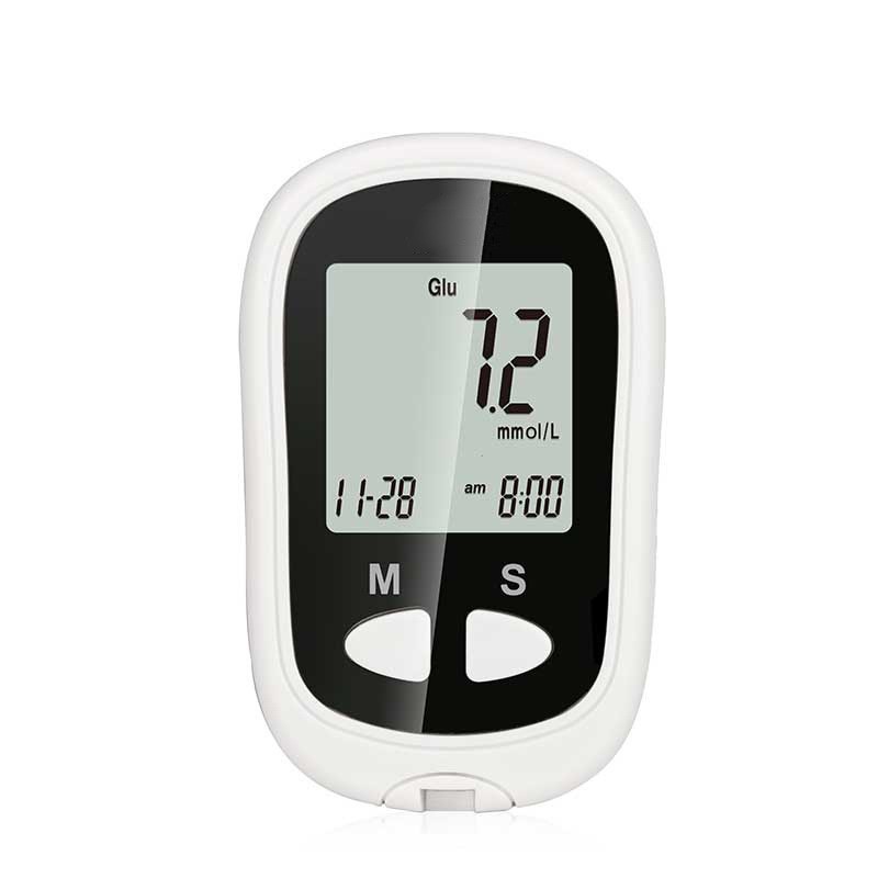 A blood glucose meter is an instrument for measuring blood glucose. It is a household high-precision blood glucose meter kit, an export device that does not require code adjustment, and a medical device for blood glucose