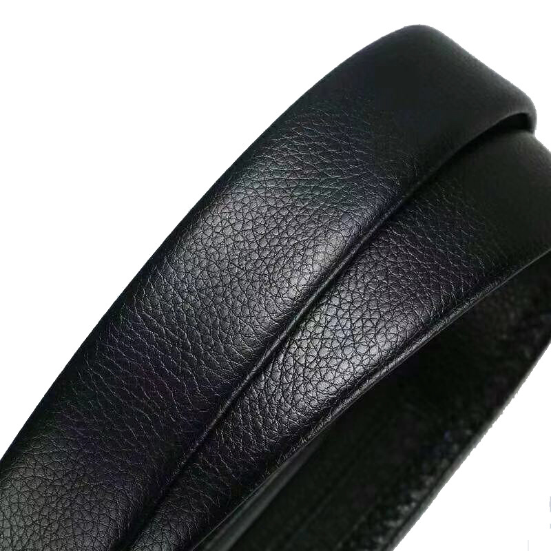 Douyin Internet celebrity "Full Sky Stars" best-selling men's automatic buckle belt men's version double-edge wear-resistant belt manufacturer Item Picture