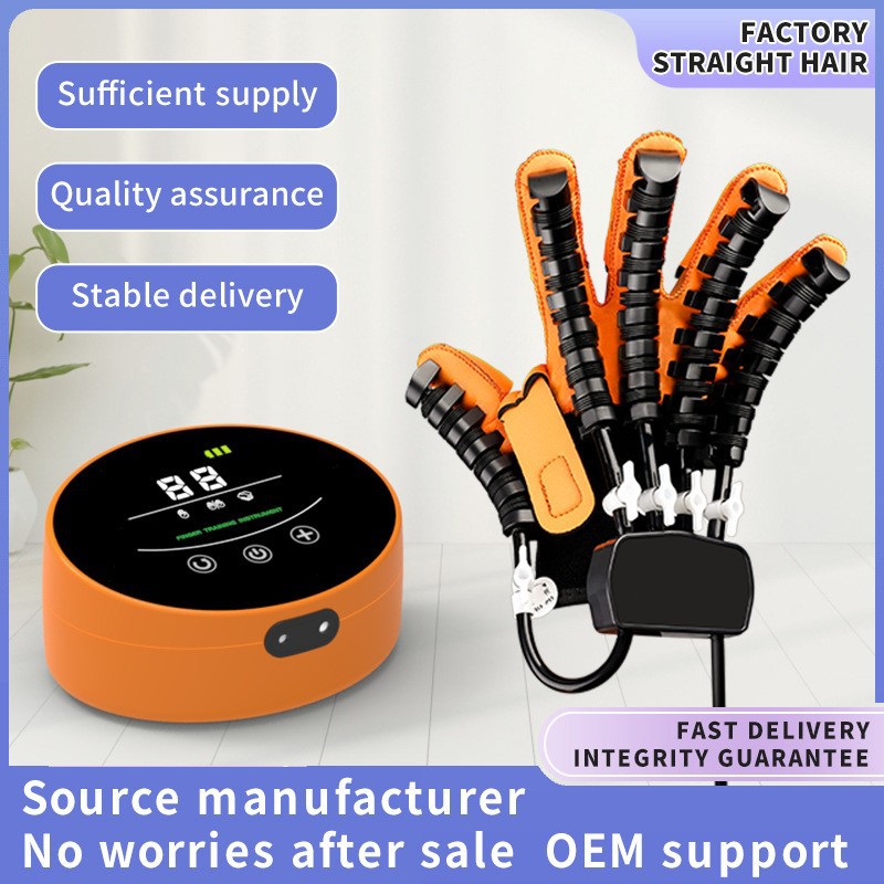 Cross-border exclusive intelligent rehabilitation robot glove trainer, elderly stroke hemiplegia five-finger finger exercise equipment, health medical care products, health medical care products detail image 2