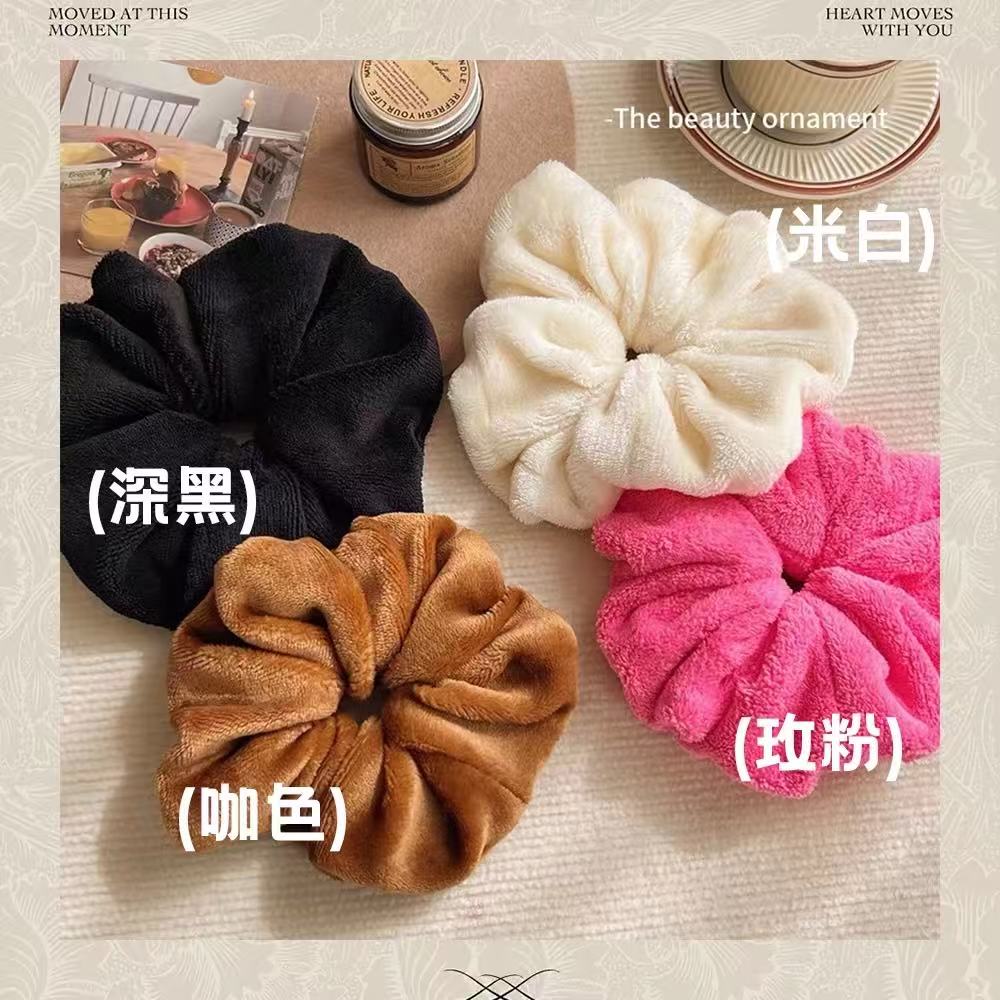 发圈饰品大肠发圈头绳毛绒发圈儿童