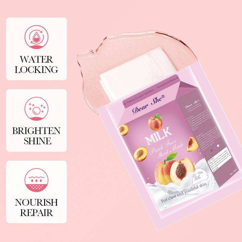 Dear she Fruit Mask, Peach Brightening Moisturizing Mask, cross-border export wholesale, customizable details Picture