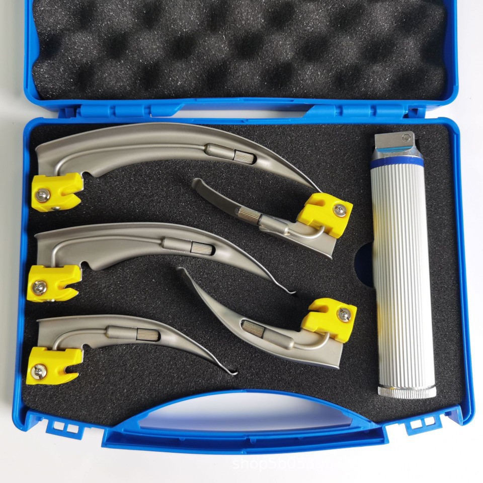 Smepeno stainless steel anesthetic laryngoscope peephole for adults, infants, newborns and children, medical medical devices Application Scenario