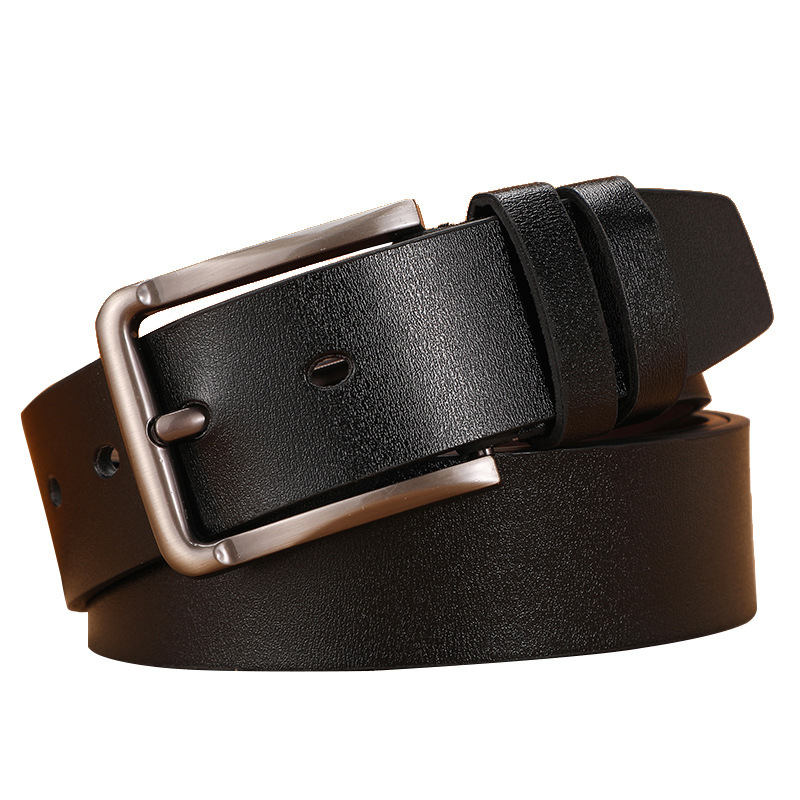 New men's foreign trade rubber injection needle buckle belt, men's fashionable casual retro cross-border belt in stock Item Picture