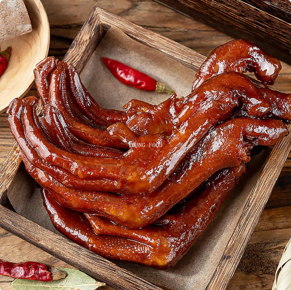 包邮 钱家香老卤鸭翅388g鸭爪卤鸭翅膀SOTTILETTE休闲零食下酒菜详情11