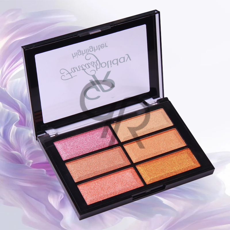 eyeshadow six-color fine sparkling Eyeshadow palette is a versatile eye makeup product Specification image