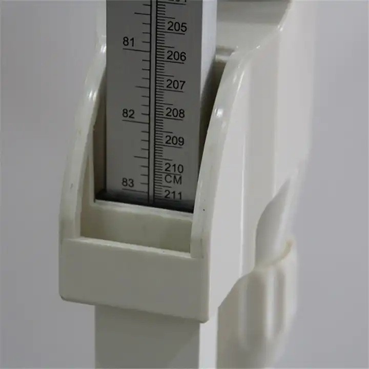 A mechanical pointer-type weight scale exclusively for foreign trade, with a maximum load capacity of 180KG. It is an all-in-one height measurement and weight scale detail image 3