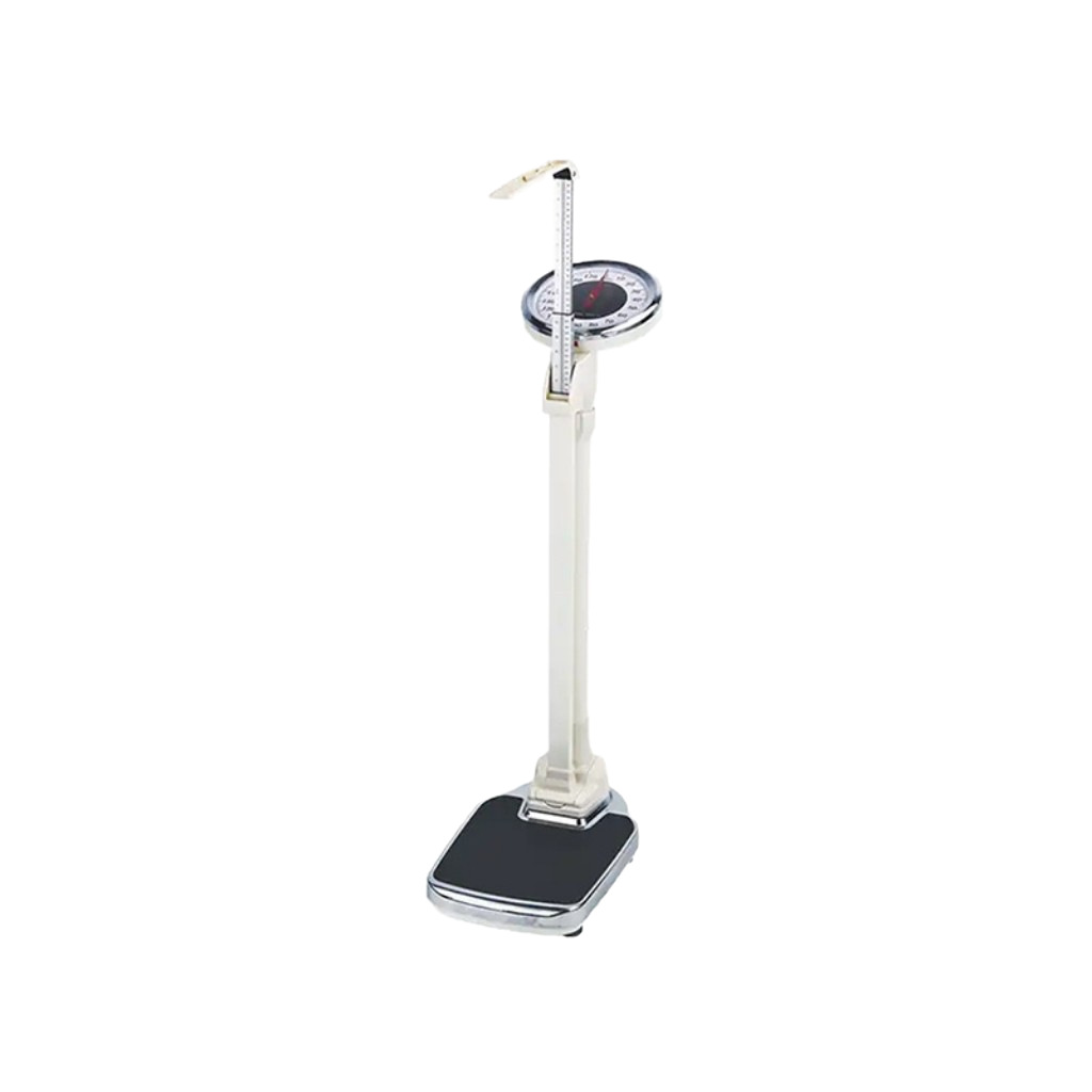 A mechanical pointer-type weight scale exclusively for foreign trade, with a maximum load capacity of 180KG. It is an all-in-one height measurement and weight scale detail image 5