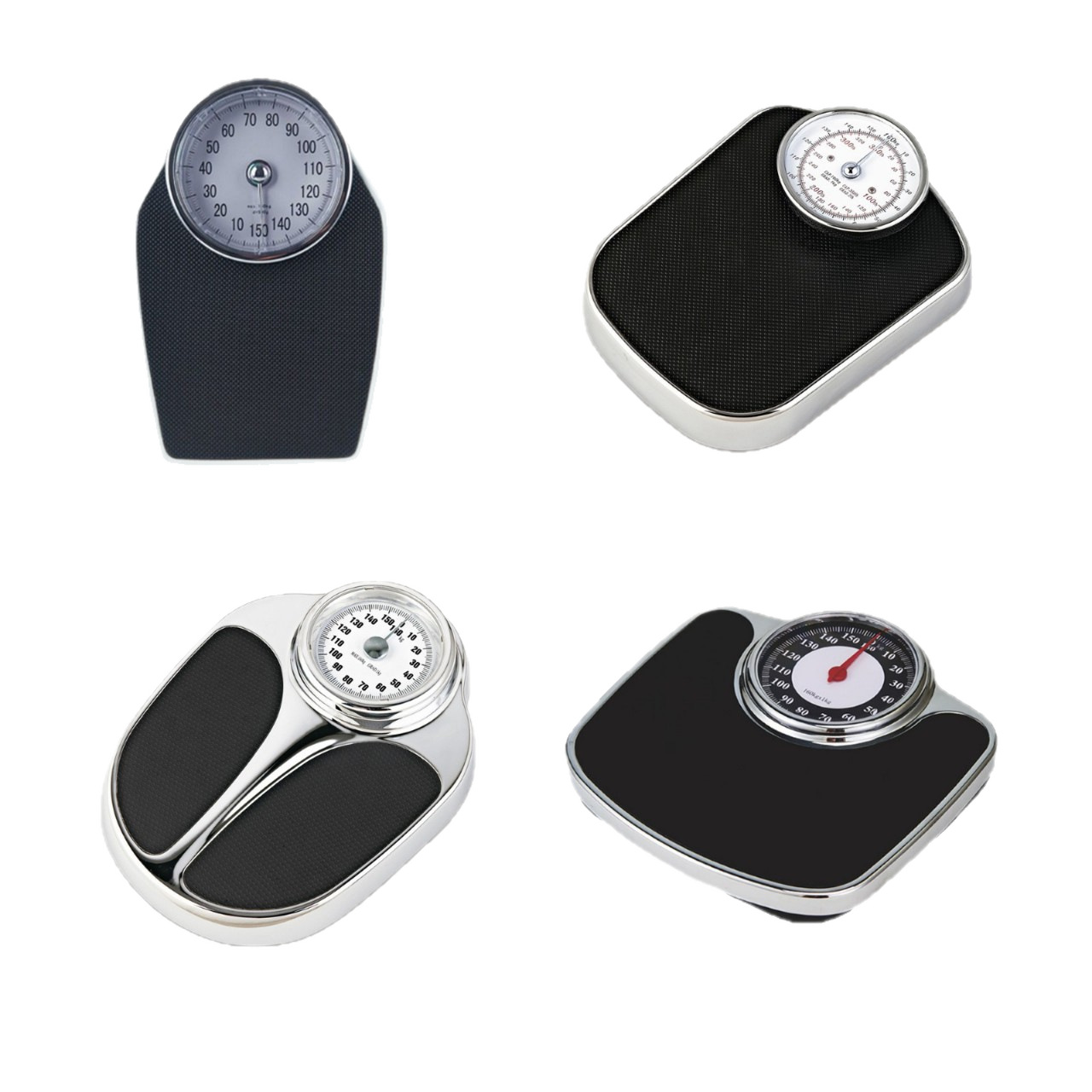 DT01 mechanical scale for export, 150kg durable, anti-slip, battery-free household body scale, 330lb detail image 5