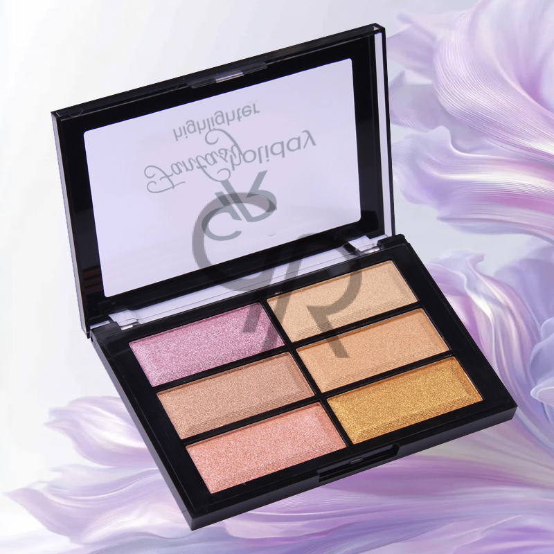 eyeshadow six-color fine sparkling Eyeshadow palette is a versatile eye makeup product Application Scenario