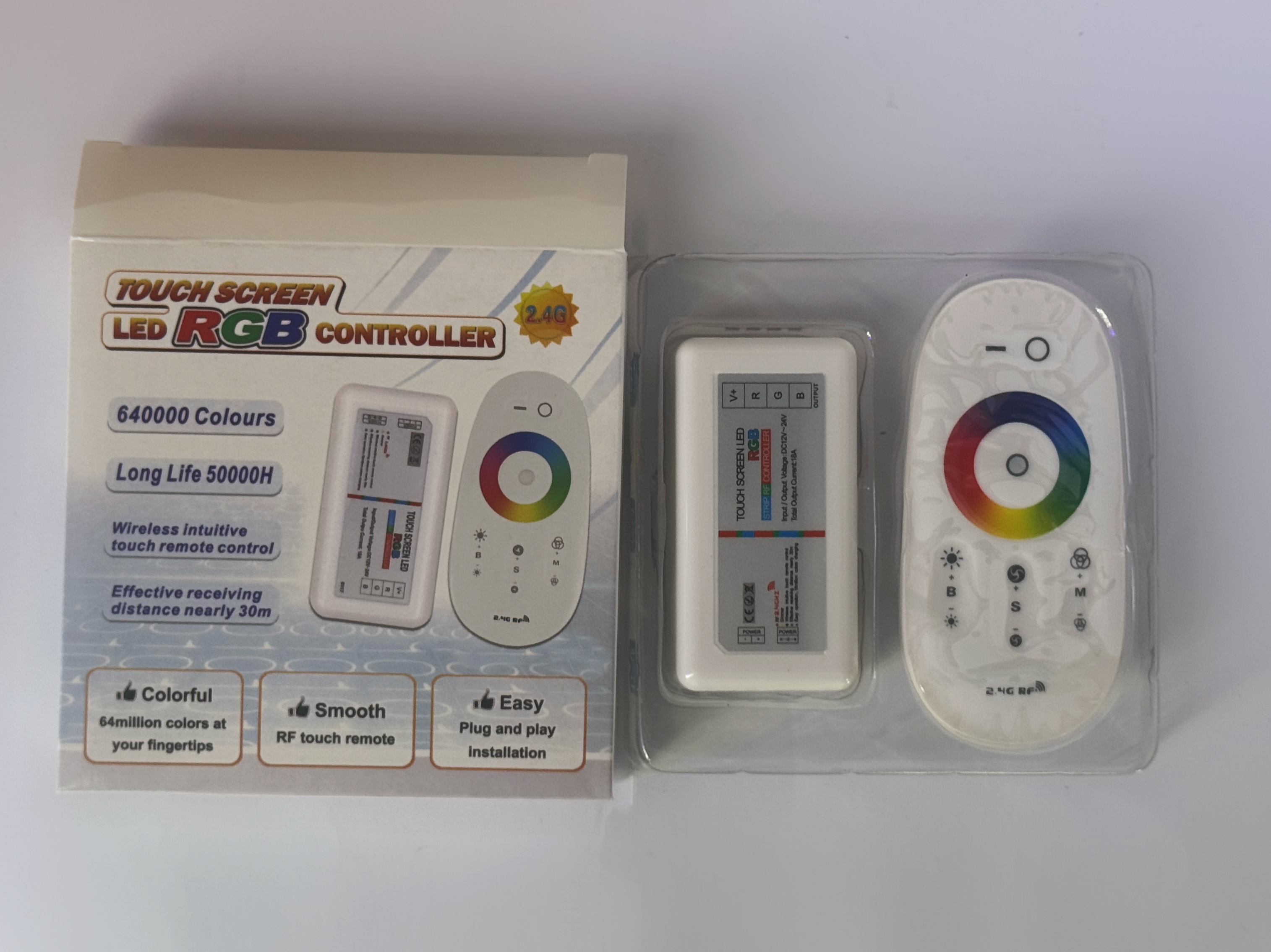 RGB 控制器 塑料盒