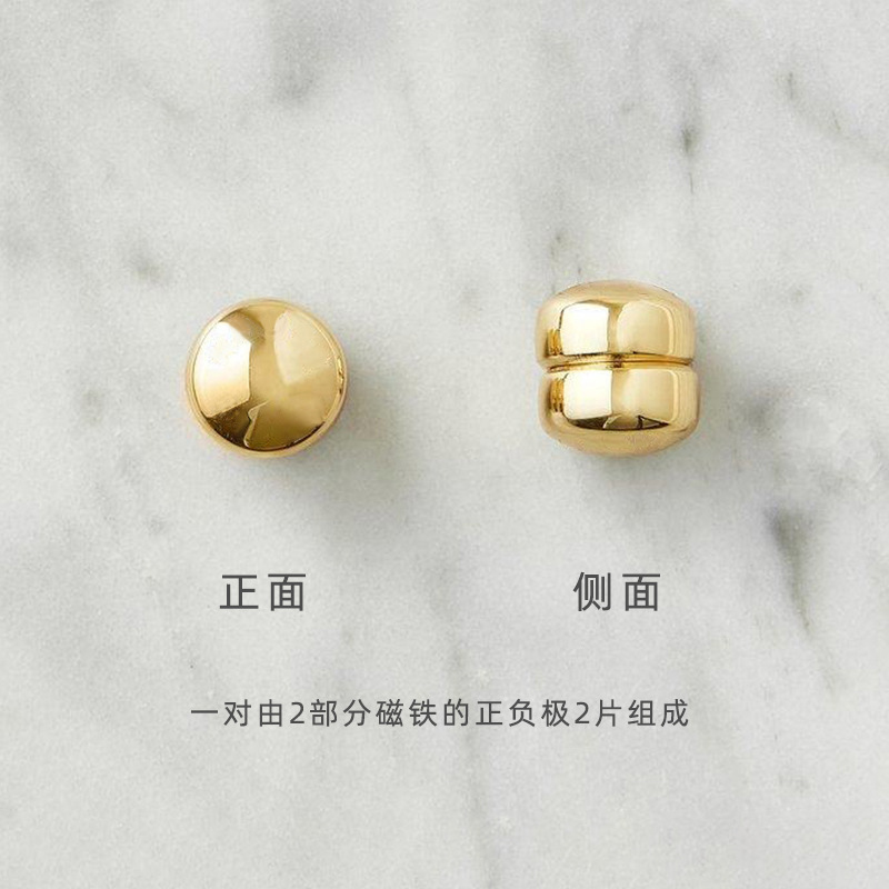 New Muslim silk scarf, headscarf, shawl, magnetic clasp, strong magnetic attraction clasp, magnetic brooch, collar clip accessory for women Item Picture