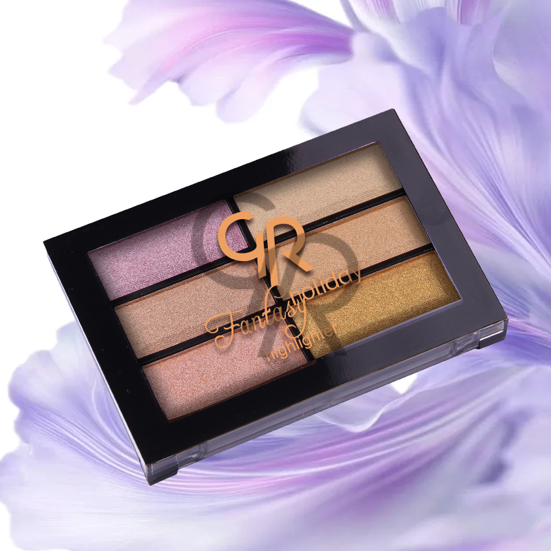 eyeshadow six-color fine sparkling Eyeshadow palette is a versatile eye makeup product