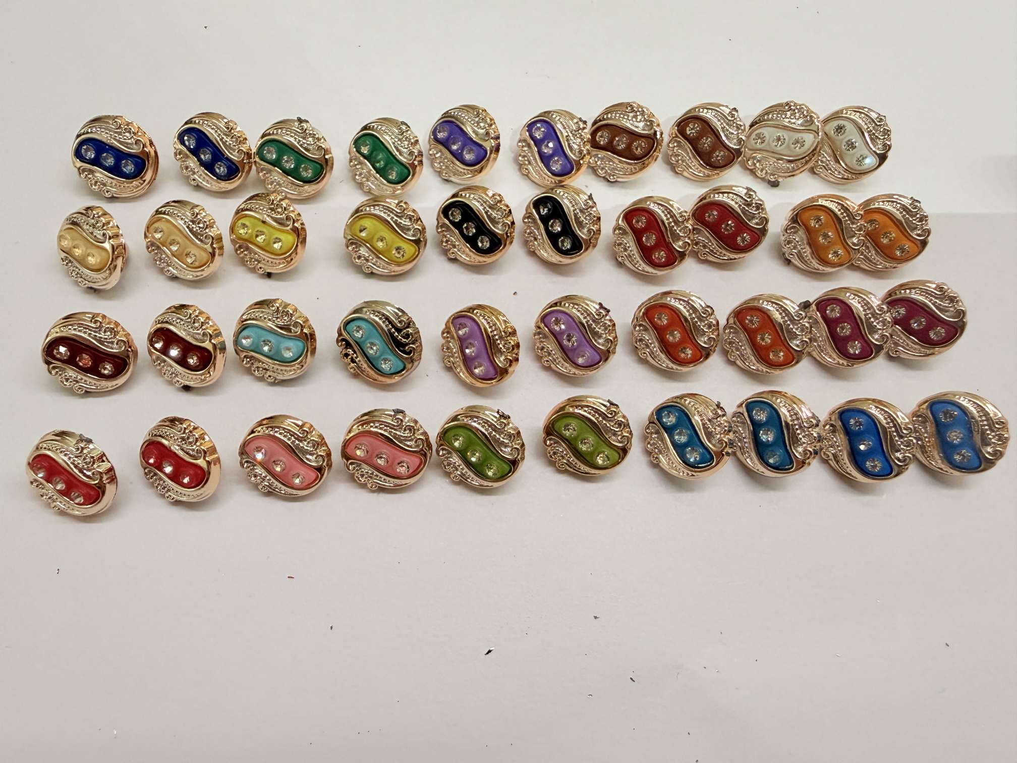 辅料纽扣按扣带旗袍牛仔服装配件多款选择纽扣