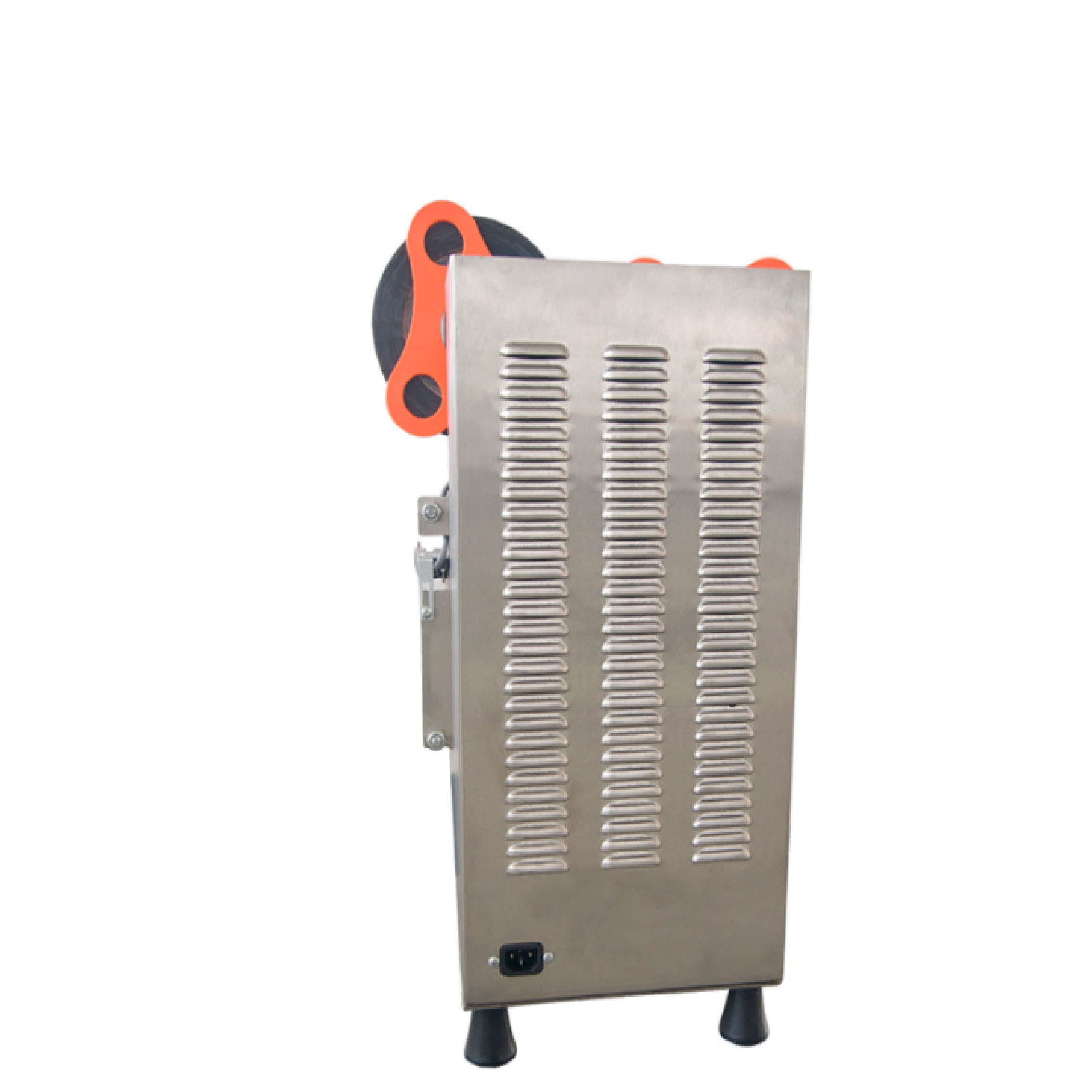 Stainless steel fully automatic sealing machine Q9 digital counting cup sealing machine, milk tea shop beverage 95 sealing machine Specification image